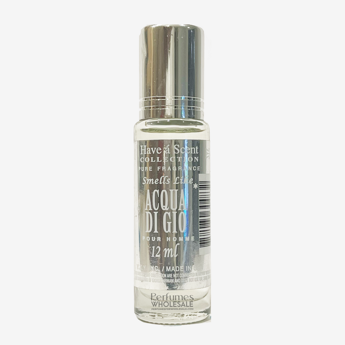 Have a Scent Pure Fragrance "ACQUA DI GIO" Inspired Roll On Oil 12ml